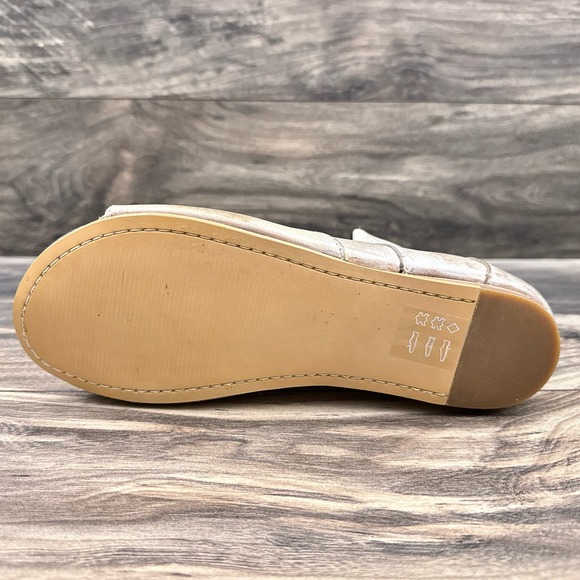 NIB Roan Bed Stu Winnie 7 37 Lace Up Gladiator Distressed Leather Sandal Taupe - Picture 7 of 11